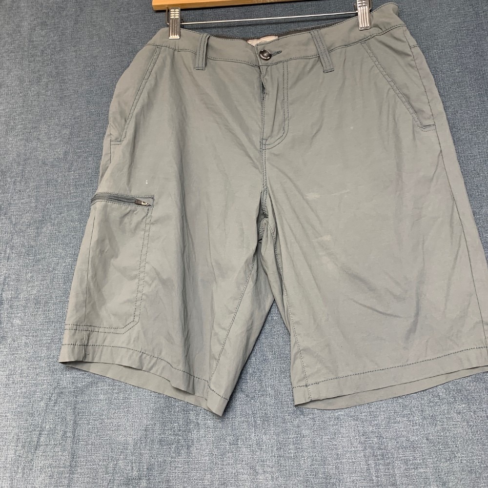 Vintage Original Weatherproof Shorts Mens 34 Gray High Rise Utility Pockets